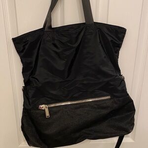 Athleta Black Tote Bag